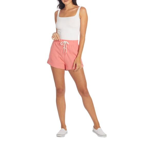 Volcom Women's Lil Fleece Pink Shorts Small 4 6 NWT - Picture 4 of 4